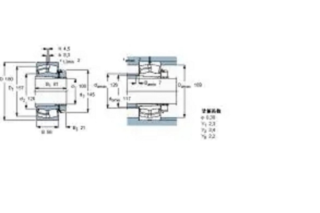 SKF 23122CCK-W33+H3122軸承