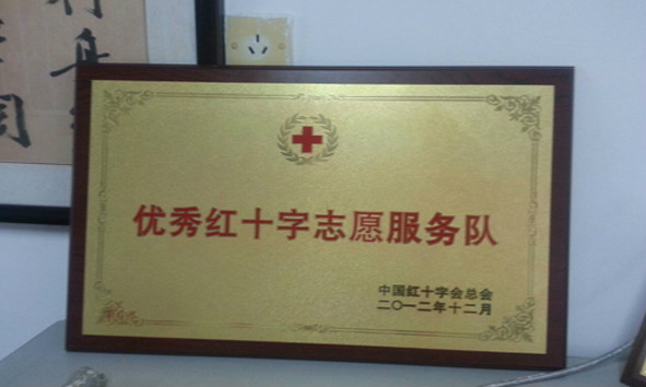 全國優秀紅十字志願服務隊
