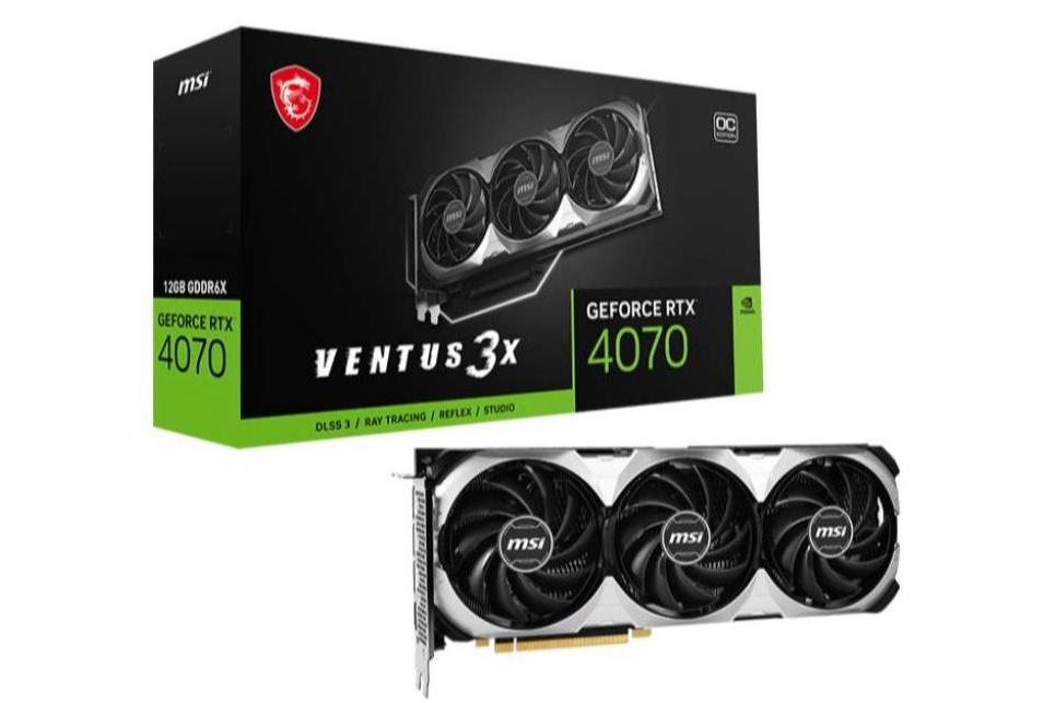 微星GeForce RTX 4070 VENTUS 3X 12G 微星GeForce RTX 4070 VENTUS 3X 12G
