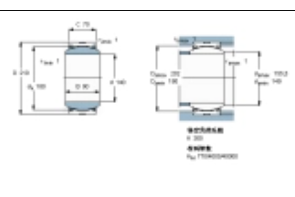 SKF GE140TXG3A-2LS軸承 SKF GE140TXG3A-2LS軸承