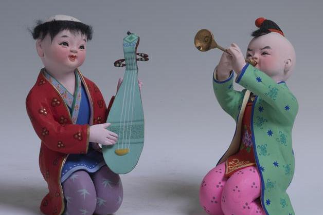 新春樂(龔琦創作泥塑作品) 新春樂(龔琦創作泥塑作品)