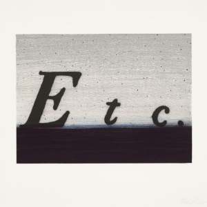 Ed Ruscha Ed Ruscha