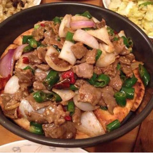 小炒牛肉泡餅 小炒牛肉泡餅