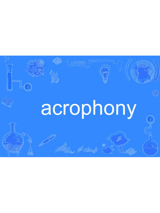 acrophony acrophony