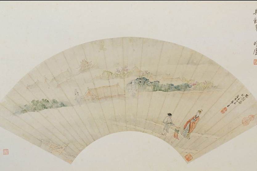 早朝圖 早朝圖