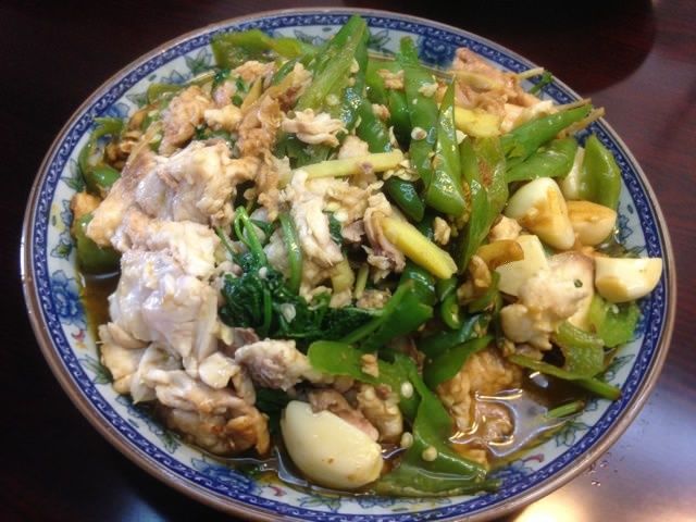 青椒悶魚 青椒悶魚