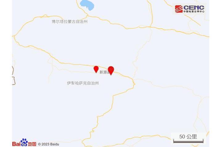 10·28新源地震 10·28新源地震