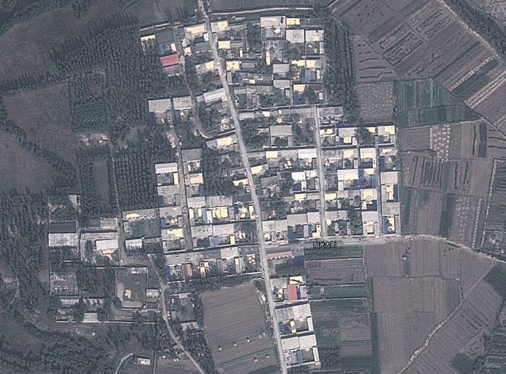 谷歌地圖小東莊村