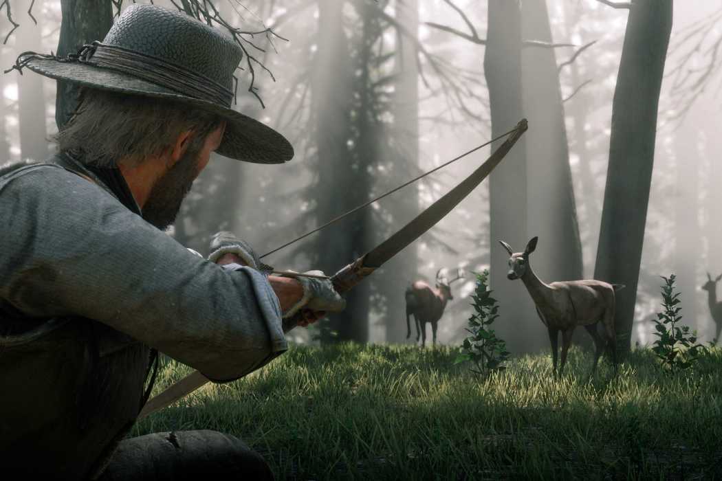 狩獵(遊戲《Red Dead Redemption 2》中的玩法) 狩獵(遊戲《Red Dead Redemption 2》中的玩法)