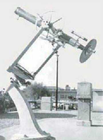 沃爾夫觀測太陽黑子的望遠鏡