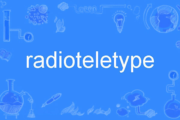 radioteletype radioteletype