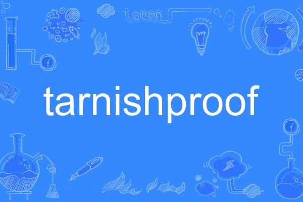tarnishproof tarnishproof