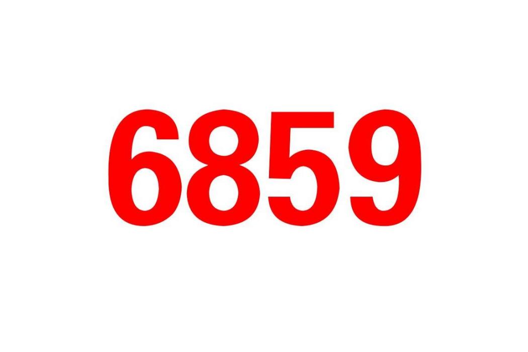 6859 6859