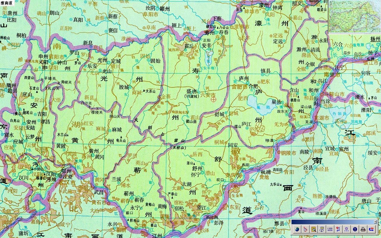 唐代光州地圖