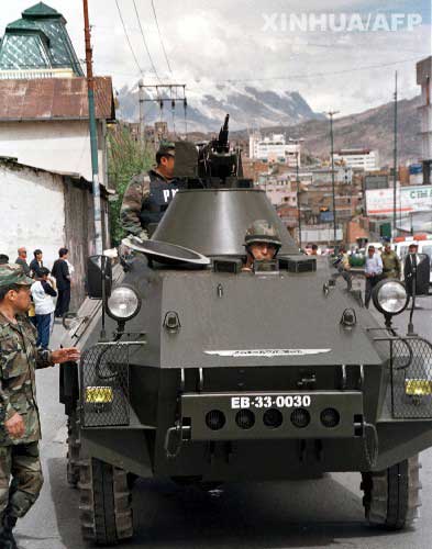玻利維亞裝甲車