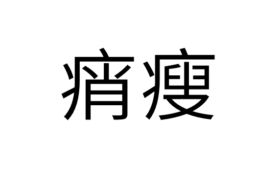 痟瘦