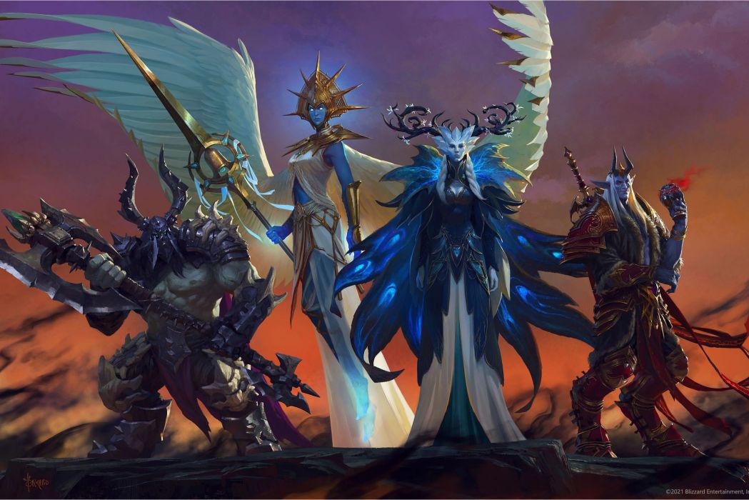永恆者(《魔獸》系列遊戲及其衍生作品中的種族) 永恆者(《魔獸》系列遊戲及其衍生作品中的種族)