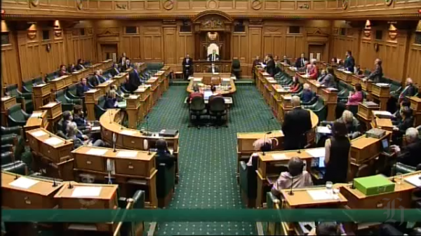 紐西蘭議會在開會