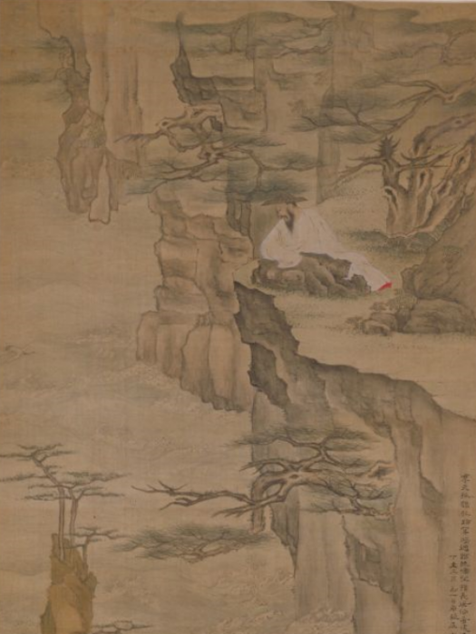 自畫像(清代高鳳翰創作繪畫) 自畫像(清代高鳳翰創作繪畫)