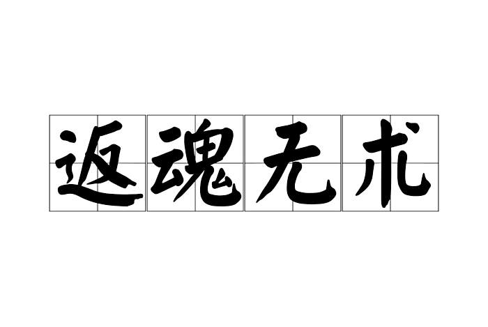 返魂無術 返魂無術