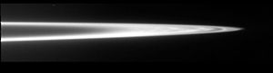 由伽利略號拍攝的主環正向散射圖像