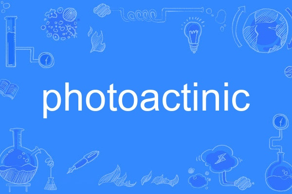 photoactinic photoactinic
