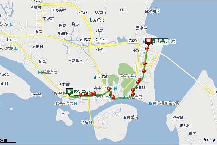 舟山公交57路 舟山公交57路