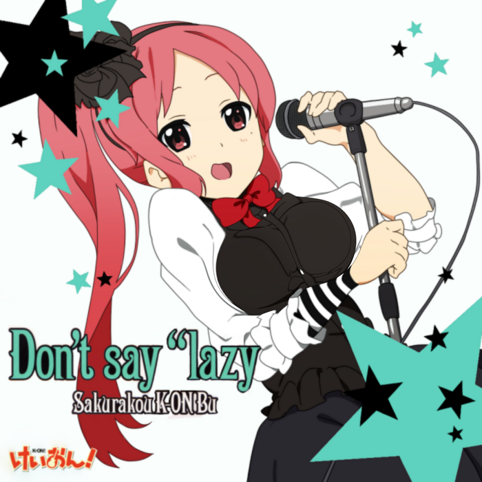 《Don&#39;t say &quot;lazy&quot;》形象