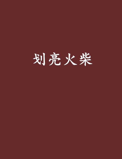 劃亮火柴(馮小追創作的網路小說) 劃亮火柴(馮小追創作的網路小說)