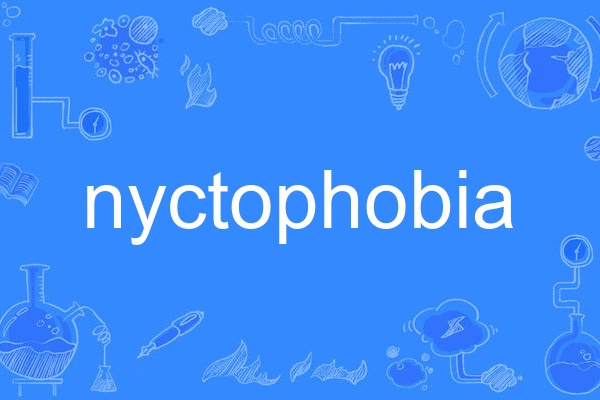 nyctophobia nyctophobia