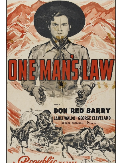 One Man\x27s Law One Man\x27s Law