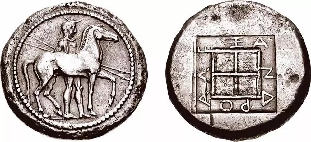 馬其頓國王亞歷山大一世的銀幣