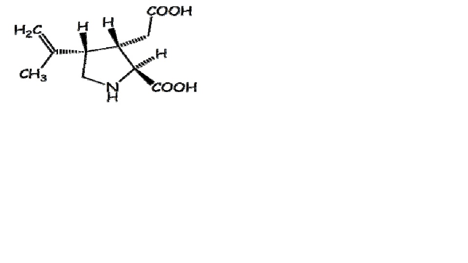 紅藻氨酸結構式