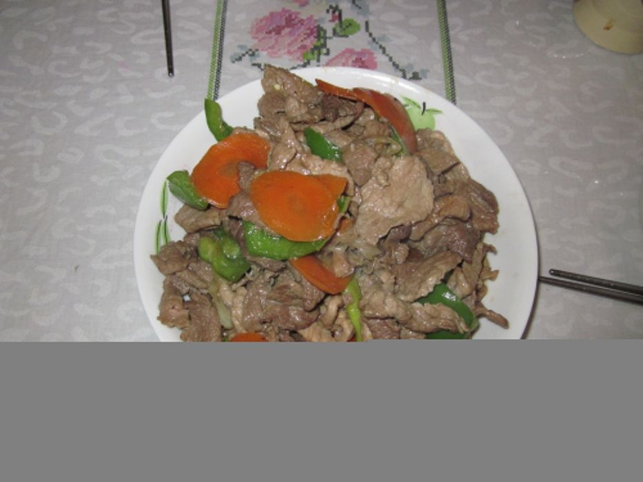 清炒肉 清炒肉