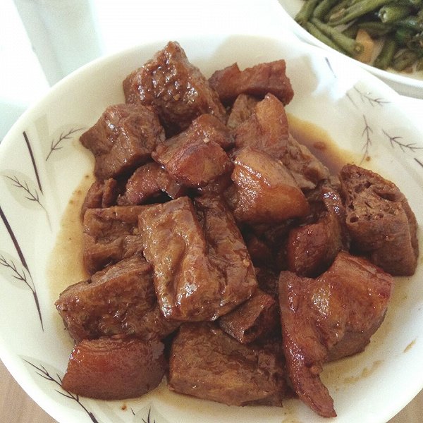 油豆腐燒紅燒肉