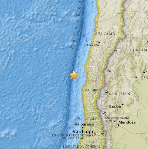11·11智利西部海域地震