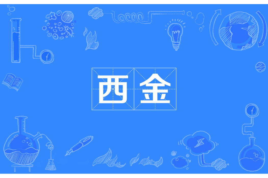 西金(漢語詞語) 西金(漢語詞語)
