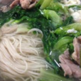 生菜掛麵湯 生菜掛麵湯