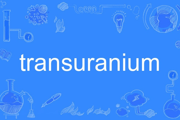 transuranium transuranium