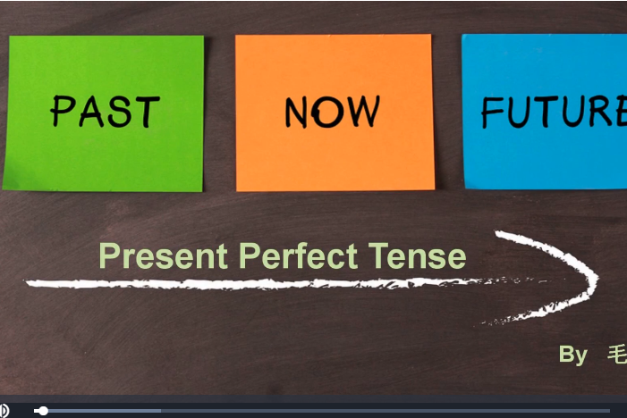the present perfect tense the present perfect tense
