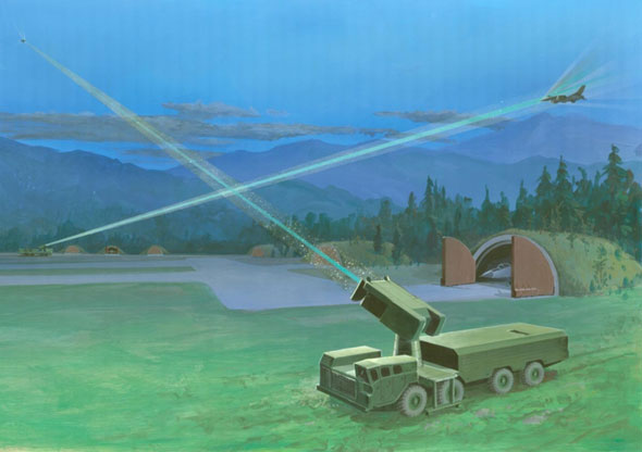 蘇聯陸基雷射反導武器(資料圖片)