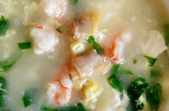 海鮮麵疙瘩湯