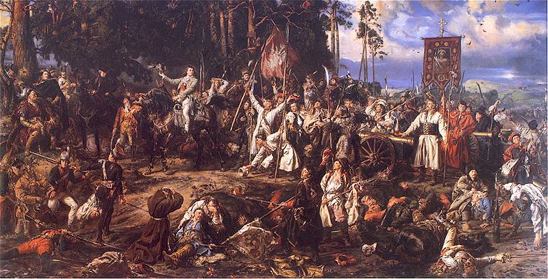 拉茨瓦維茨戰役,揚·馬特耶科,作於1888年