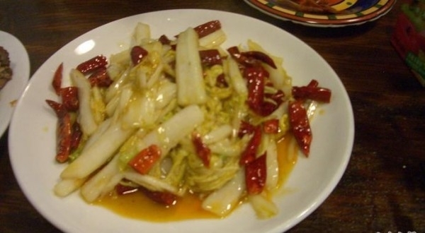 辣椒白菜