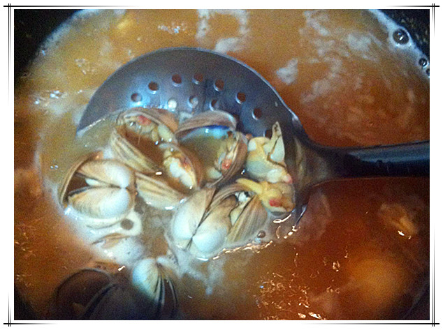 味增蛤蜊豆腐湯