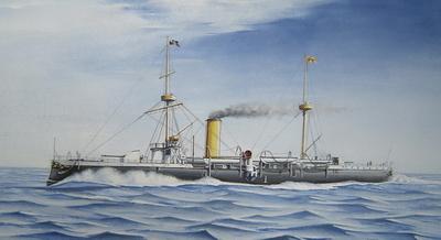 北洋水師“致遠”號穹甲巡洋艦
