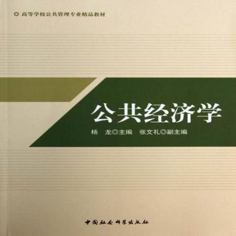公共經濟學(2014年中國社會科學出版社出版的圖書)