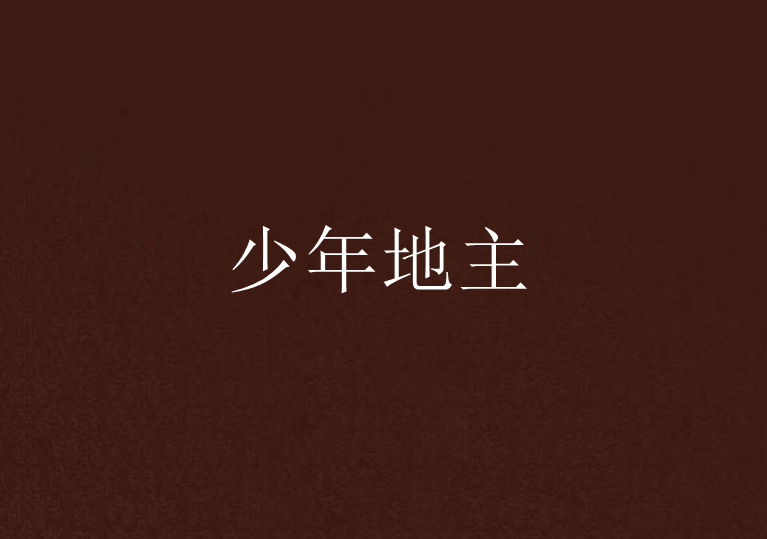 少年地主 少年地主