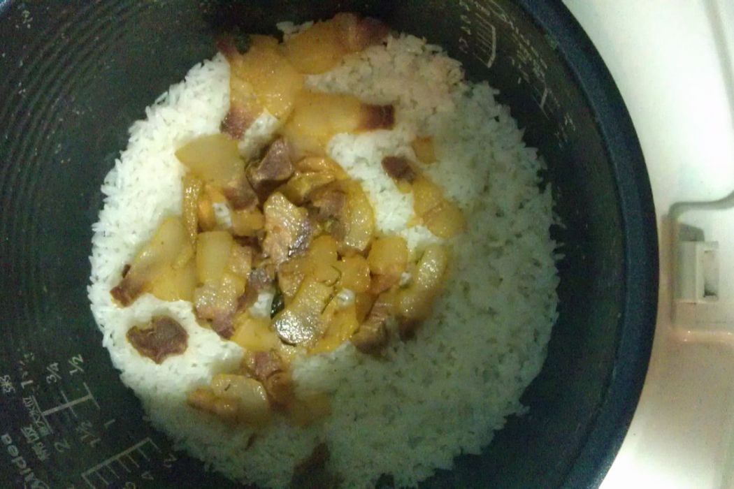 臘肉焗飯 臘肉焗飯