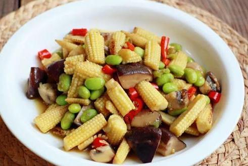 麻筍燴香菇